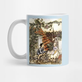 Kay and Gerda - The Snow Queen - Arthur Rackham Mug